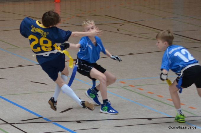 Kelkheim Lizzards vs. Hanau Hornets - U13 Flagliga Mitte Finaltag 2019