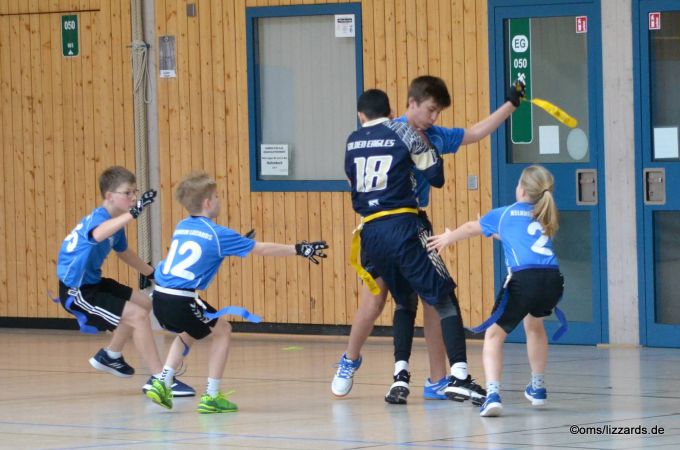 Kelkheim Lizzards vs. Mainz Golden Eagles - U13 Flagliga Mitte Finaltag 2019