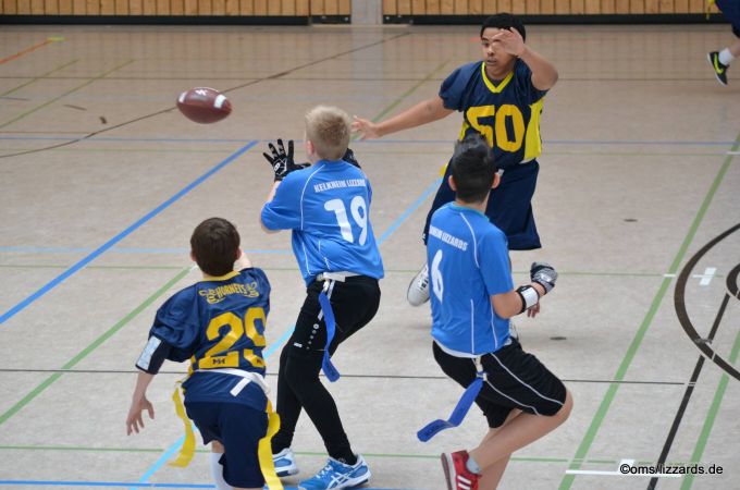 Kelkheim Lizzards vs. Hanau Hornets - U13 Flagliga Mitte Finaltag 2019