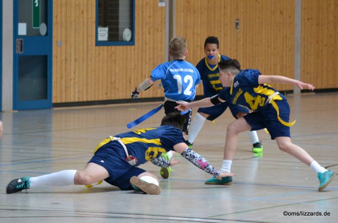 Kelkheim Lizzards vs. Hanau Hornets - U13 Flagliga Mitte Finaltag 2019