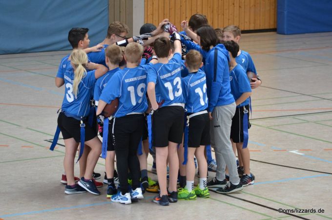 Kelkheim Lizzards vs. Hanau Hornets - U13 Flagliga Mitte Finaltag 2019